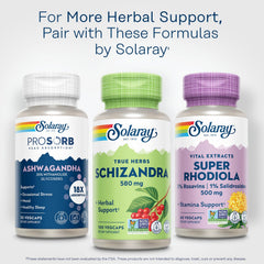 In-house lab verification seal for SOLARAY Schizandra