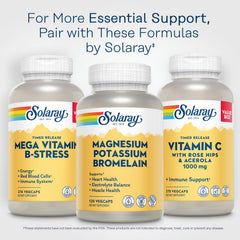 Packaging highlighting 60 servings and 120 vegan capsules