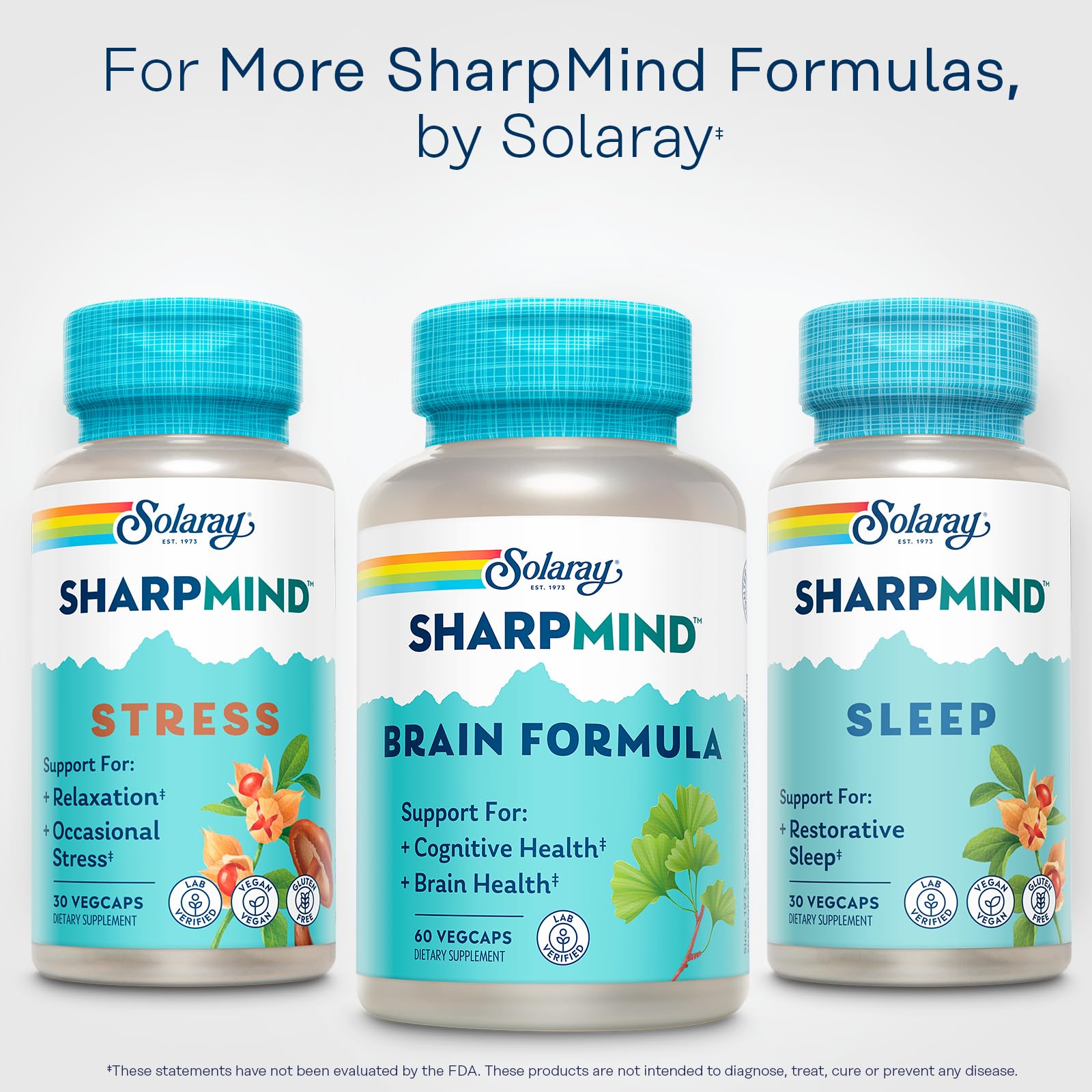 GMP-certified Solaray lab in Utah for SharpMind testing