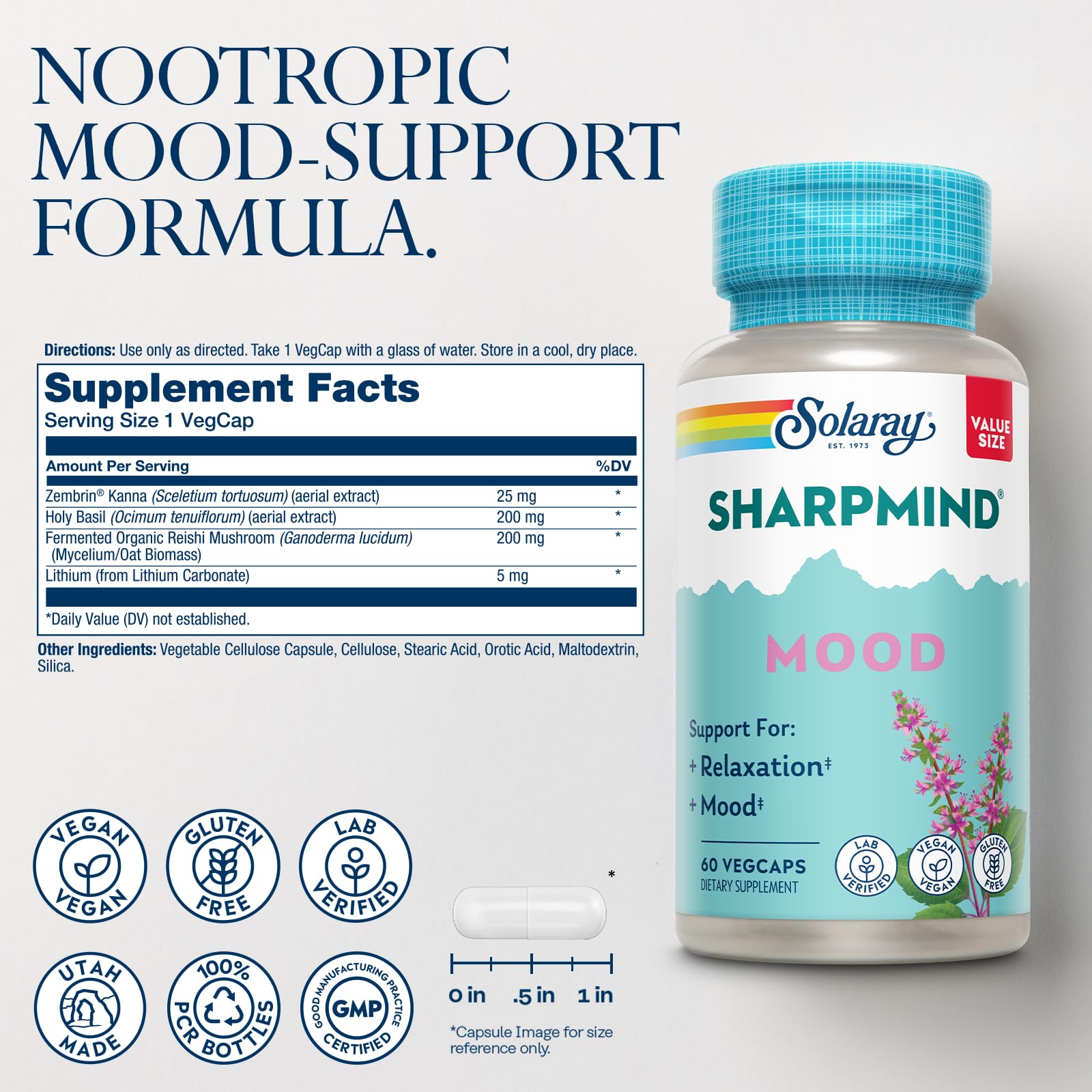 Zembrin and Holy Basil ingredients in the formula