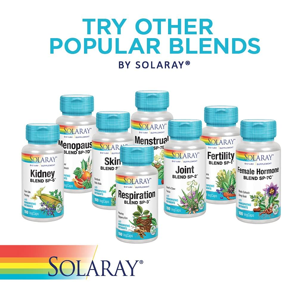 Outer packaging and bottle of SOLARAY Sleep Blend SP-17