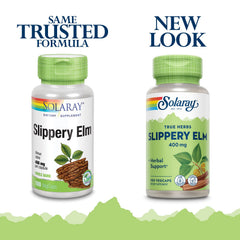 Ingredient details for Slippery Elm Bark Capsules (400 mg)