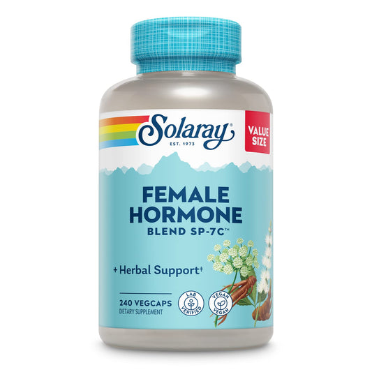 Solaray SP-7C Female Hormone Blend bottle front