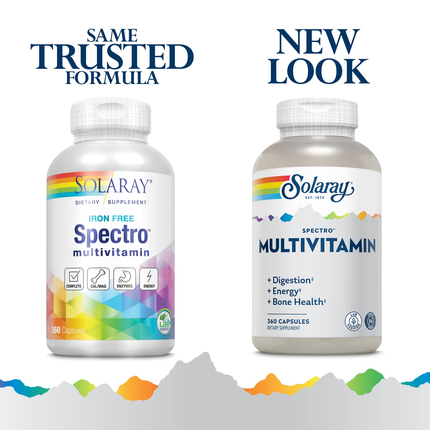 Digestive enzymes and B complex mentioned on packaging