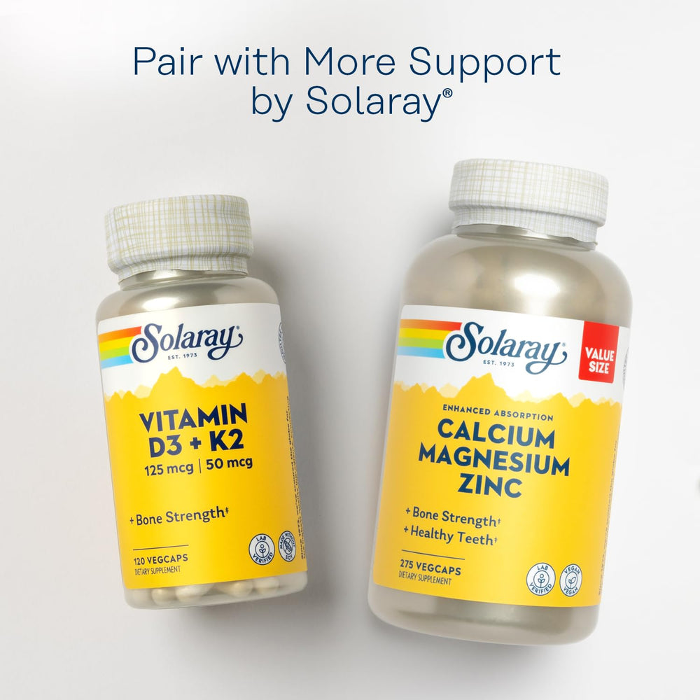 Bottle label showing 60 servings and 360 capsules