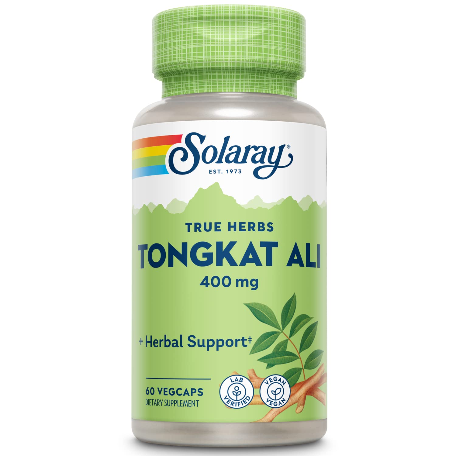 SOLARAY Tongkat Ali 400 mg bottle front