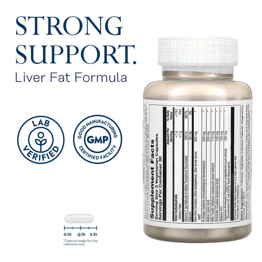 Milk Thistle and other ingredients for liver support