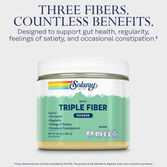 Nutrition label showing 11 g dietary fiber per serving