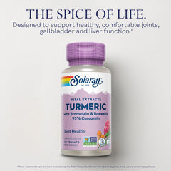 SOLARAY Turmeric Curcumin vegan VegCap capsules