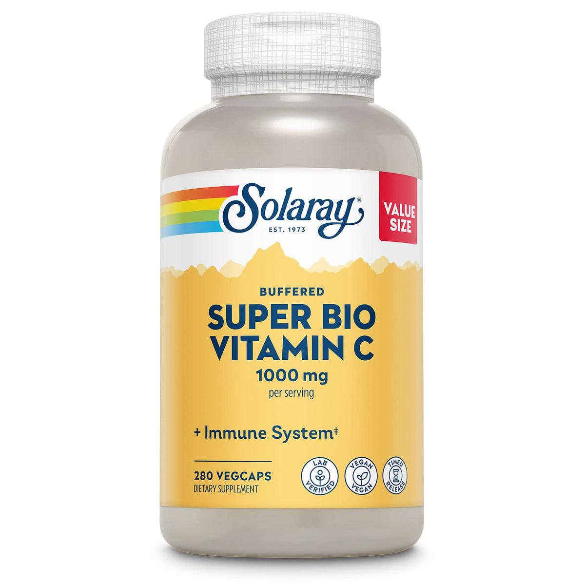 Solaray Vitamin C 1000 mg bottle
