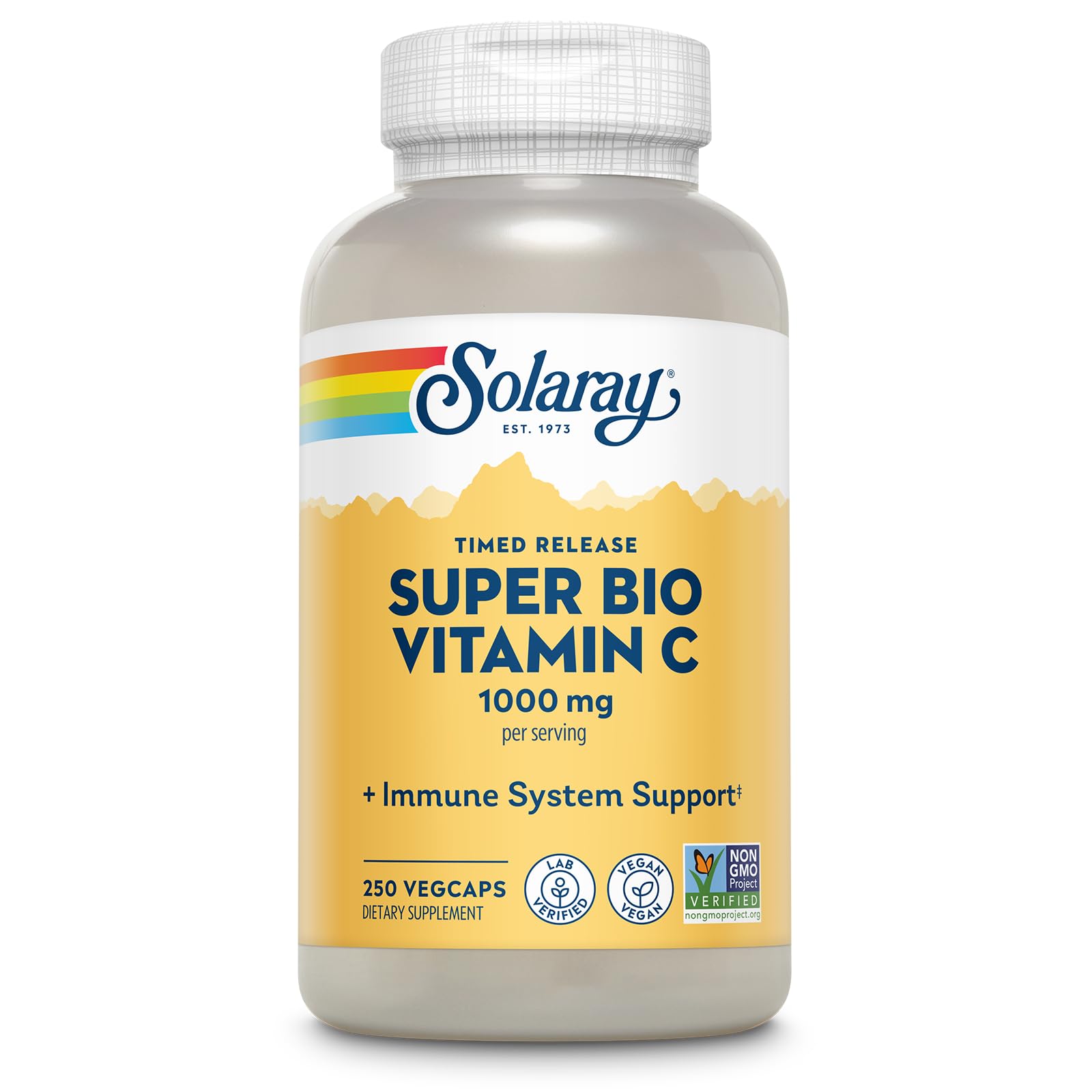 SOLARAY Vitamin C 1000mg front label