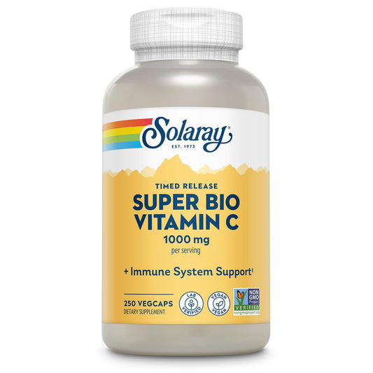 SOLARAY Vitamin C 1000mg front label