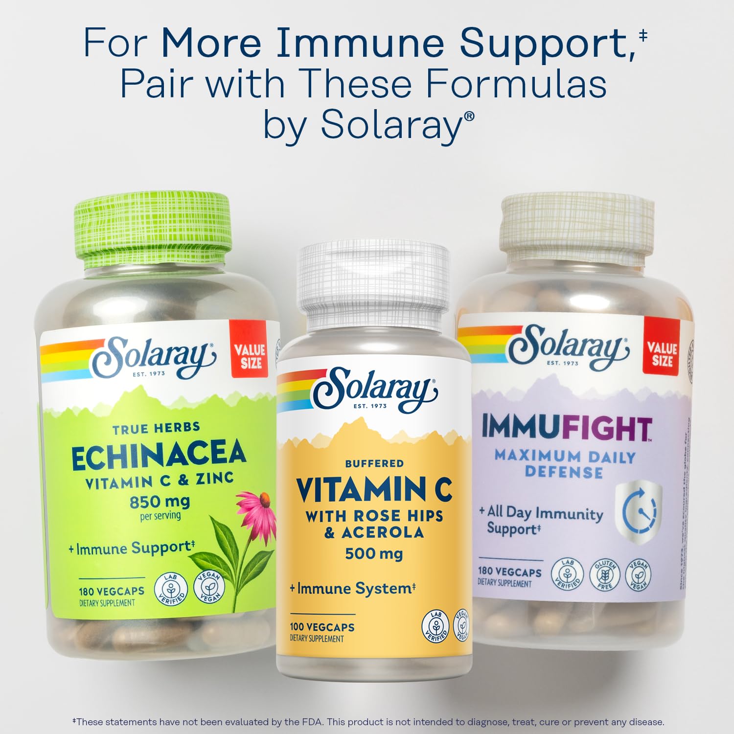 60-day money-back guarantee badge for SOLARAY Vitamin C