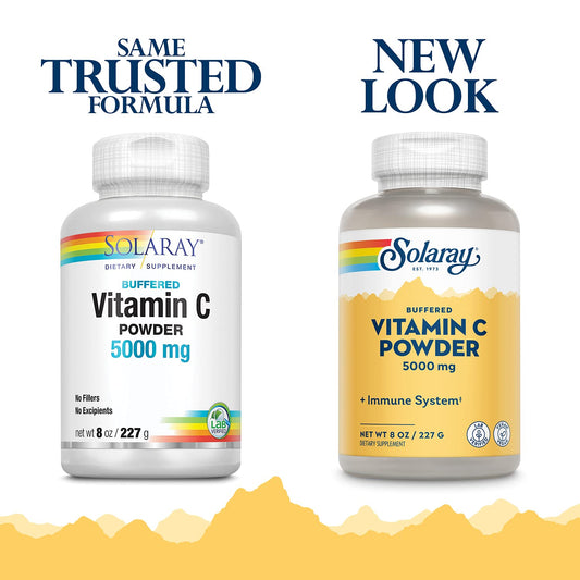 Calcium ascorbate Vitamin C Crystalline label close-up