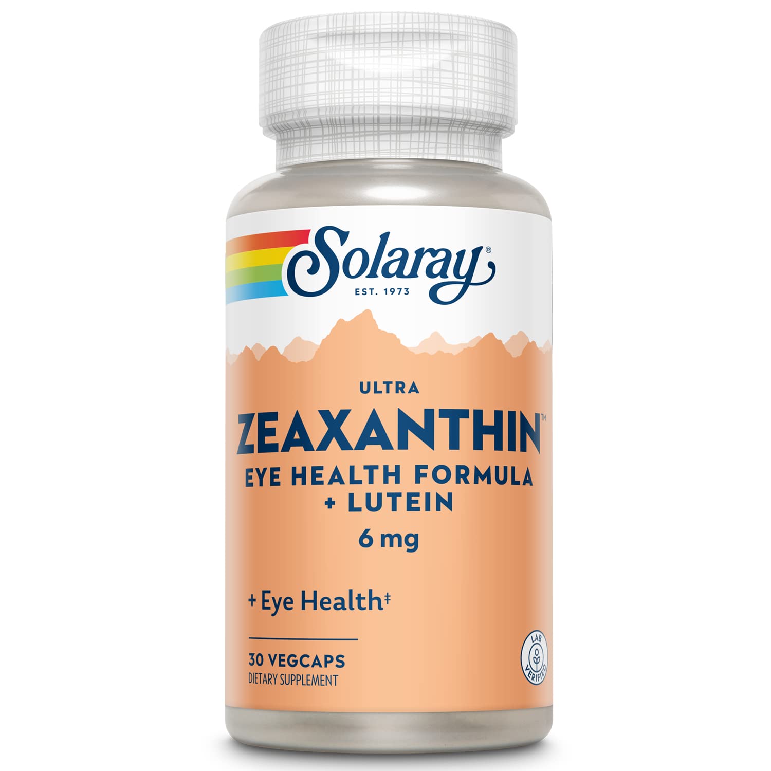 SOLARAY Zeaxanthin 6 mg bottle front