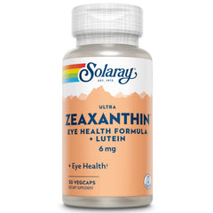 SOLARAY Zeaxanthin 6 mg bottle front