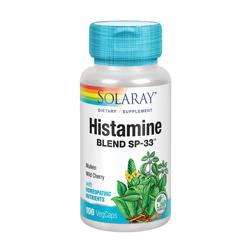SOLARAY Histamine Blend SP-33 ingredients and supplement facts