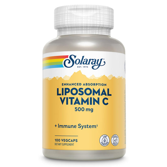 SOLARAY Liposomal Vitamin C 500mg bottle - hero image
