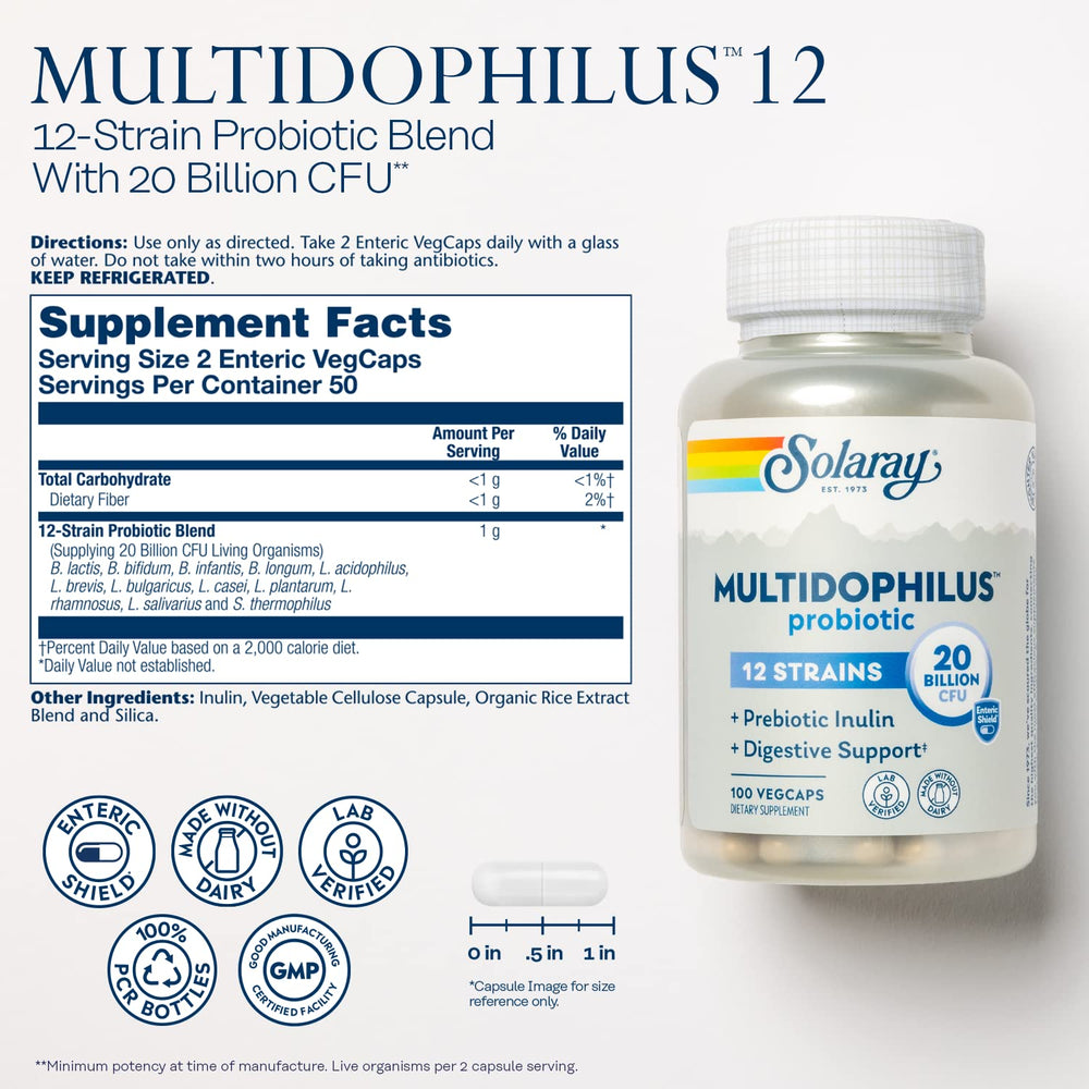 Enteric VegCaps probiotic capsules