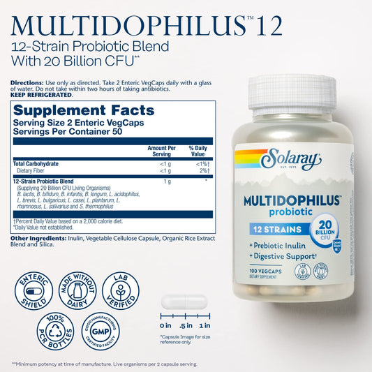 Enteric VegCaps probiotic capsules