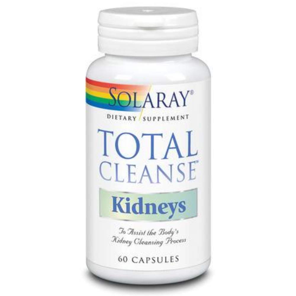 SOLARAY Total Cleanse Kidneys Veg Cap 60ct bottle - Btl-Plastic