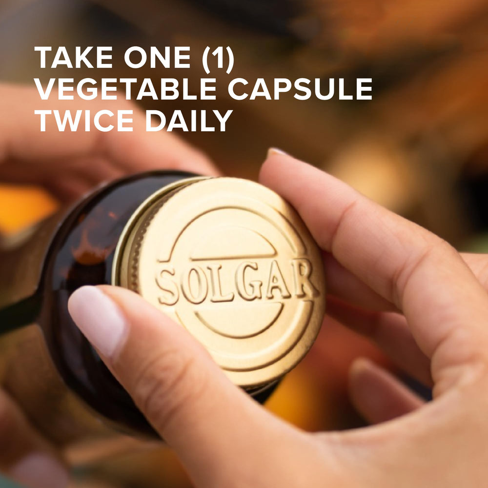 Solgar Alpha Lipoic Acid 200 mg capsules display