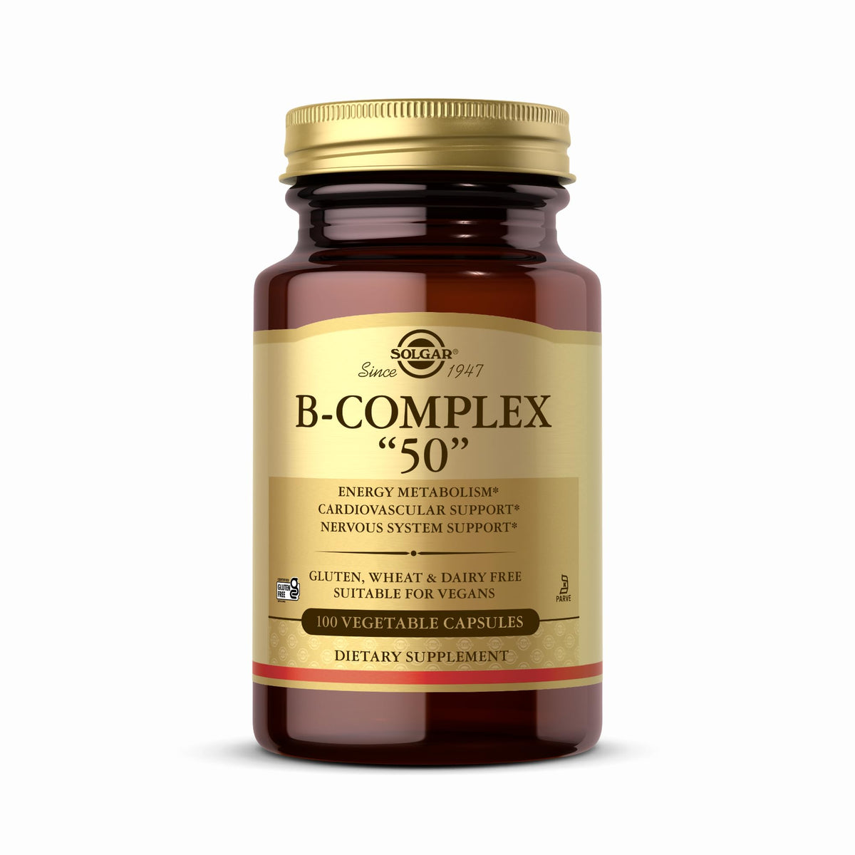 Solgar B-Complex 50 bottle - front view