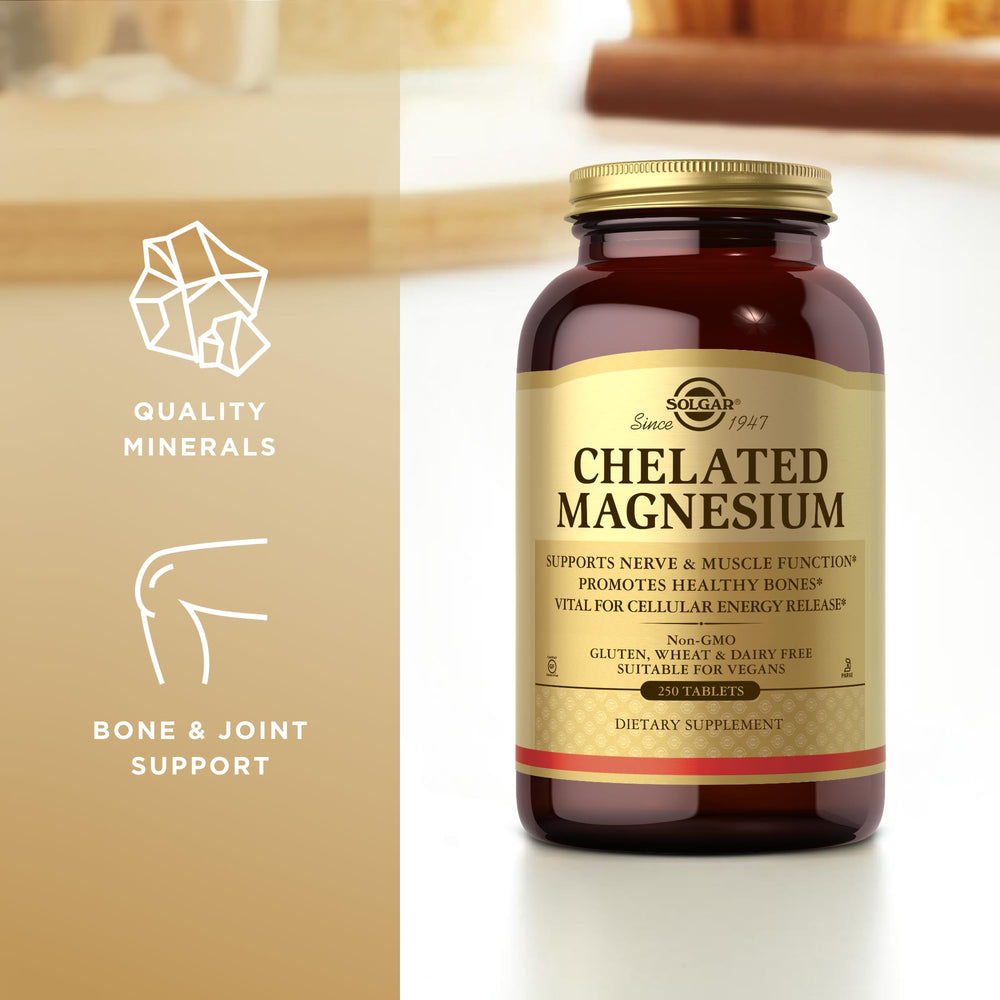 Solgar Chelated Magnesium recommended serving size