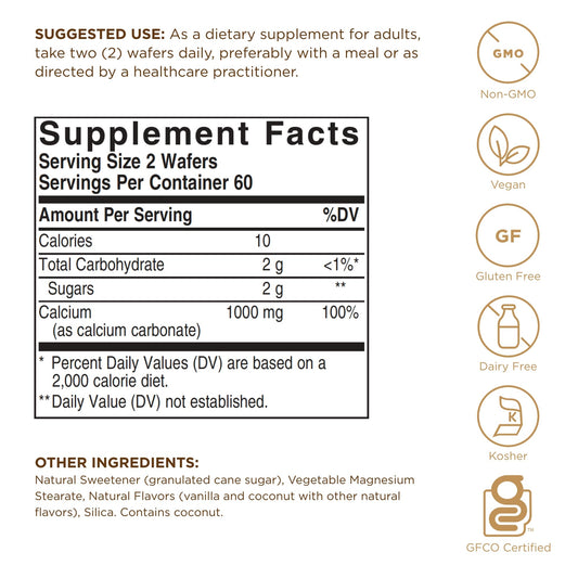 Back view showing supplement facts and ingredients