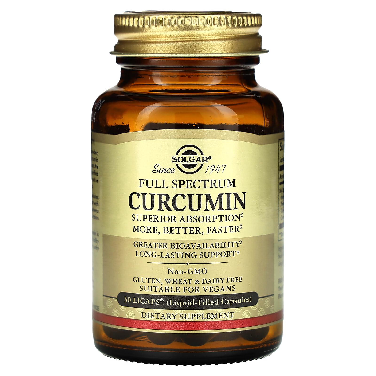 Illustration of improved absorption for Full Spectrum Curcumin
