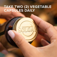 Yeast-free Selenium symbol with Solgar branding