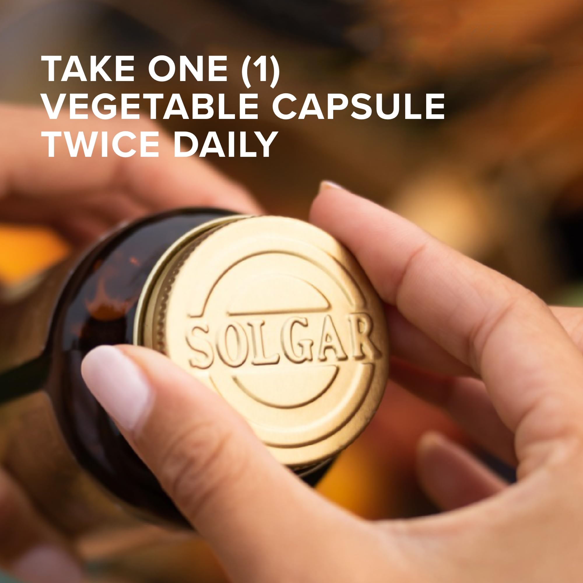 Close-up of capsules for Solgar Essential Amino Complex