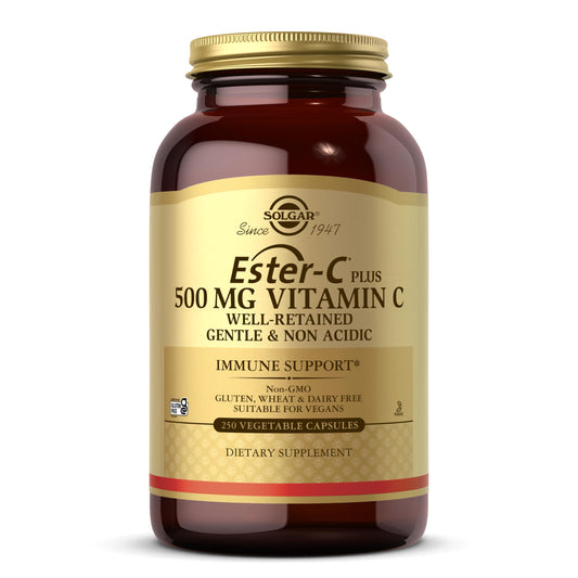 Solgar Ester-C Plus 500 mg Vitamin C bottle