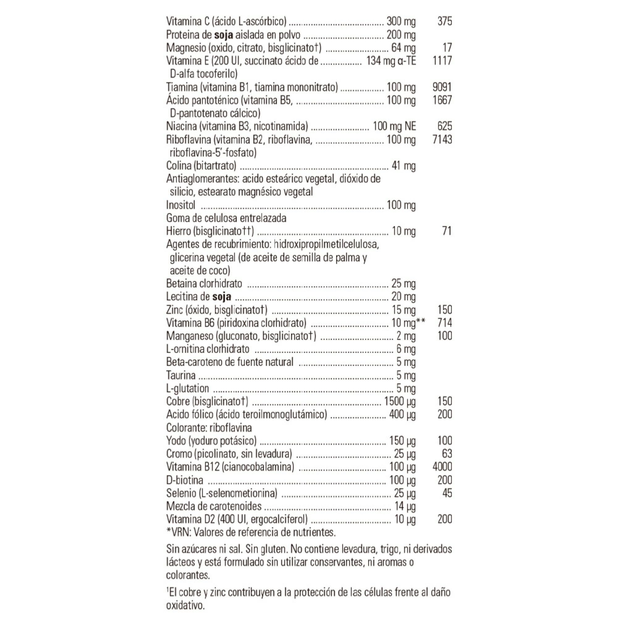 Solgar Formula VM-2000 tablets closeup demonstrates easy two-tablet daily dose.