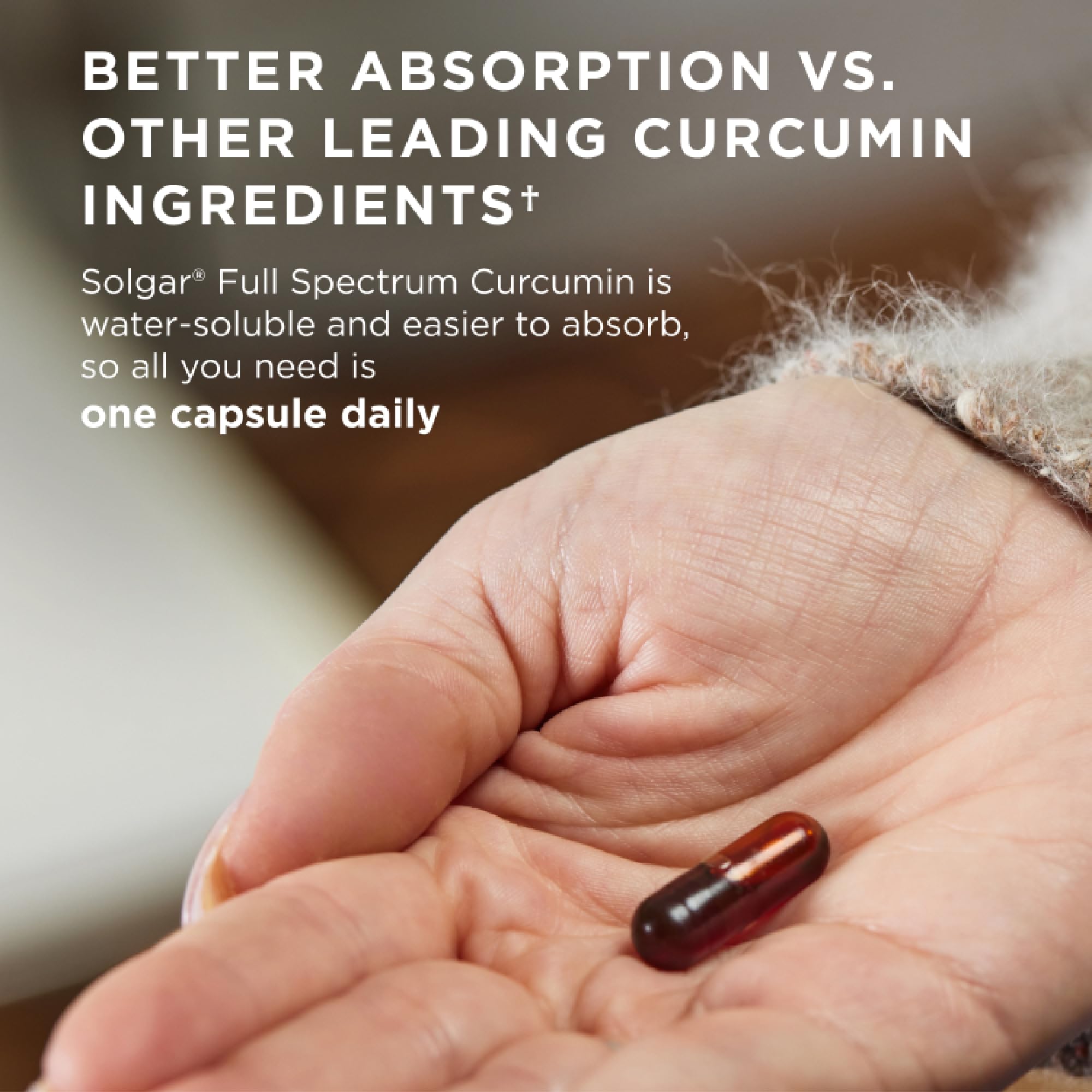 Illustration of micelle technology improving curcumin bioavailability