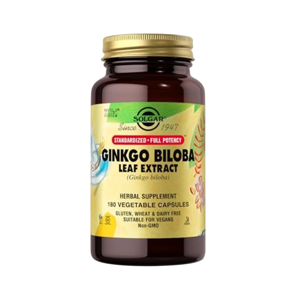 Solgar Ginkgo Biloba Leaf Extract bottle