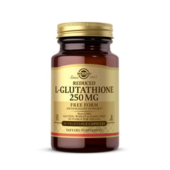 Solgar Reduced L-Glutathione 250 mg bottle – 30 vegetable capsules