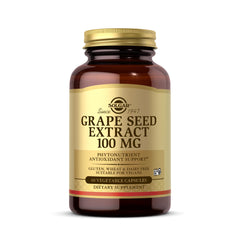 Solgar Grape Seed Extract 100 mg 60 vegetable capsules hero image