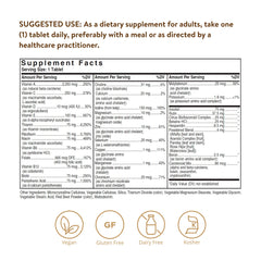 Close-up of Solgar VM-75 tablets highlighting vitamin blend