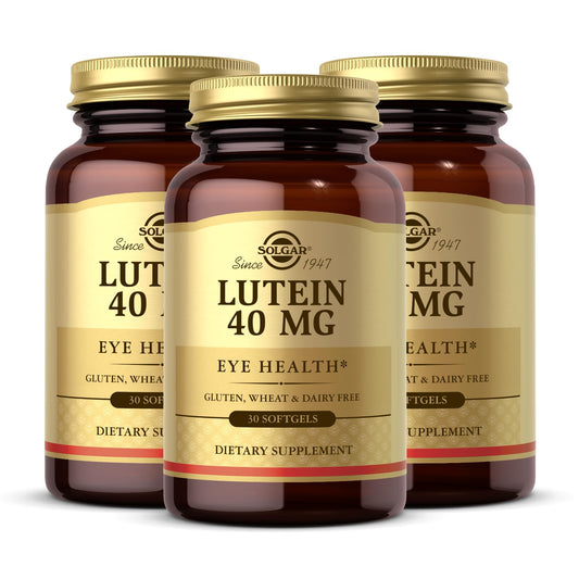 Solgar Lutein 40 mg 3-pack product hero image