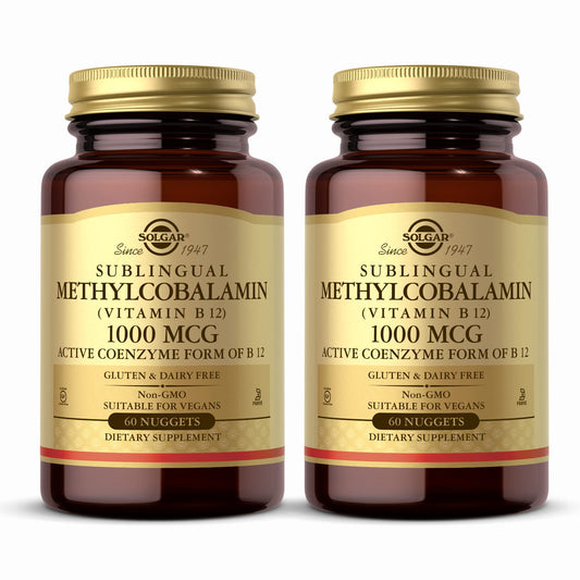 Solgar Methylcobalamin B12 1000 mcg Nuggets Pack 2 - hero image
