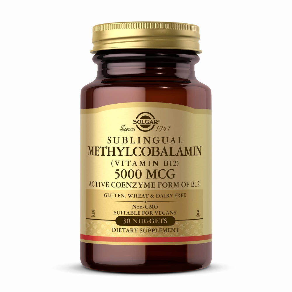Hero image: Solgar Methylcobalamin 5000 mcg Cherry Nuggets