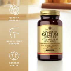 Non-GMO, gluten-free and dairy-free calcium supplement packaging