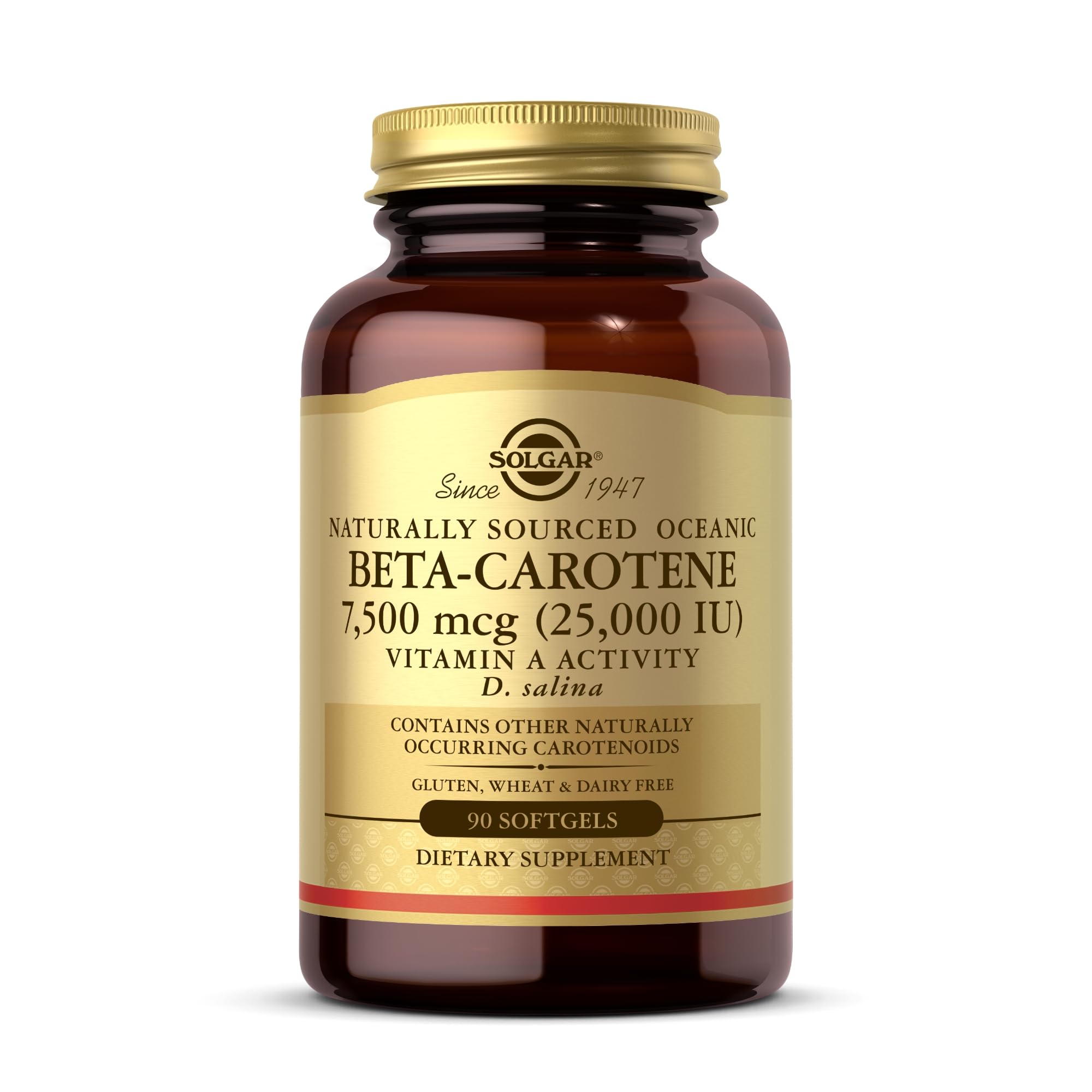 Solgar Oceanic Beta-Carotene 25,000 IU bottle