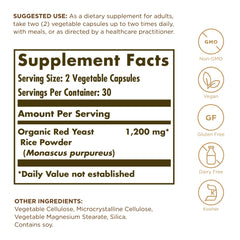 60 vegetable capsules in bottle