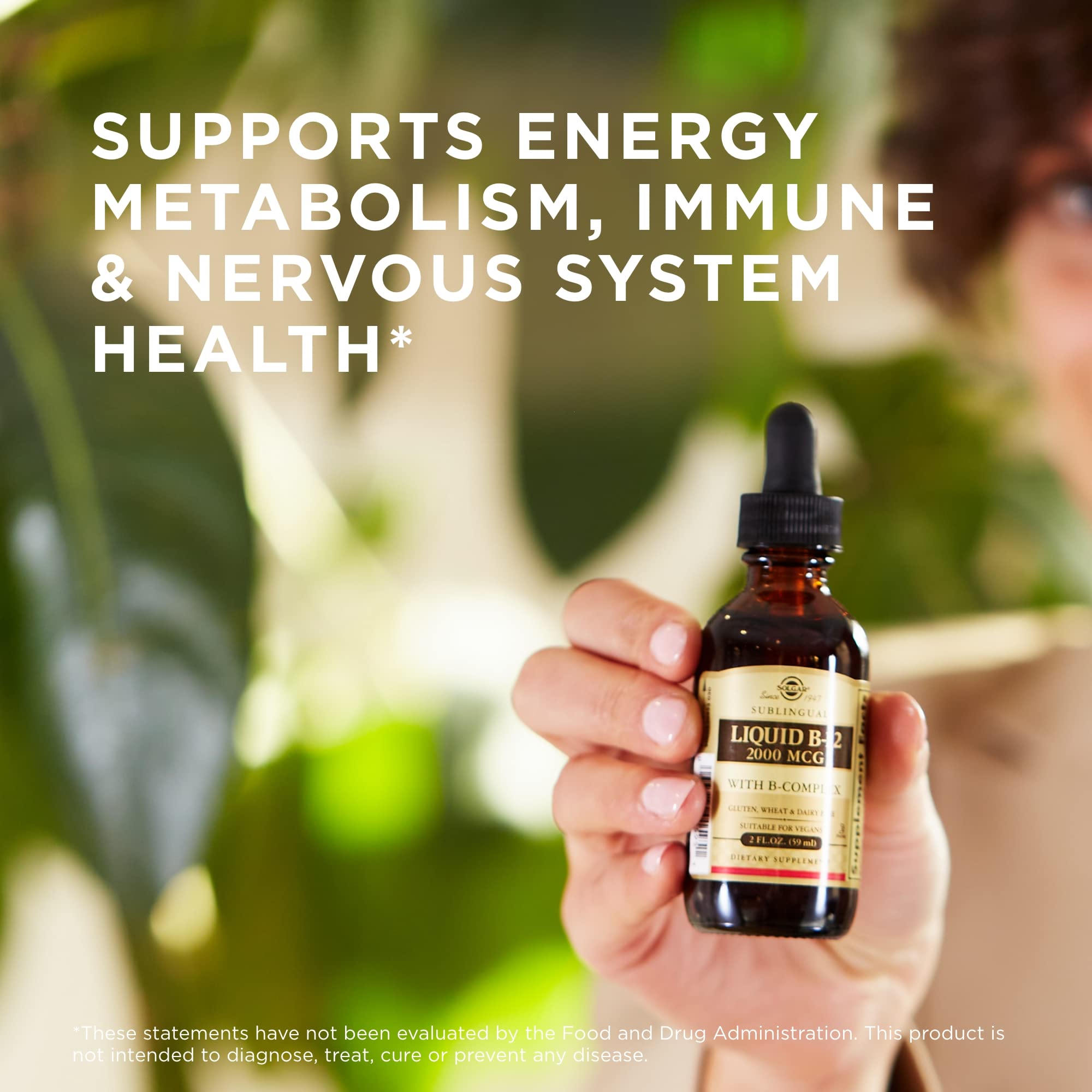 Vegan, Kosher, gluten-free Solgar B-12 with B-Complex