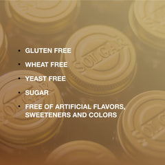 Vegan, kosher, gluten-free Solgar B-12 liquid bottle labeling