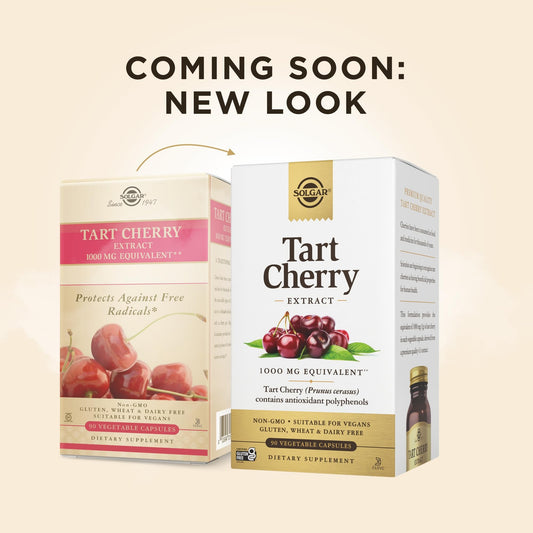 Close-up of Tart Cherry 1000 mg vegetable capsules