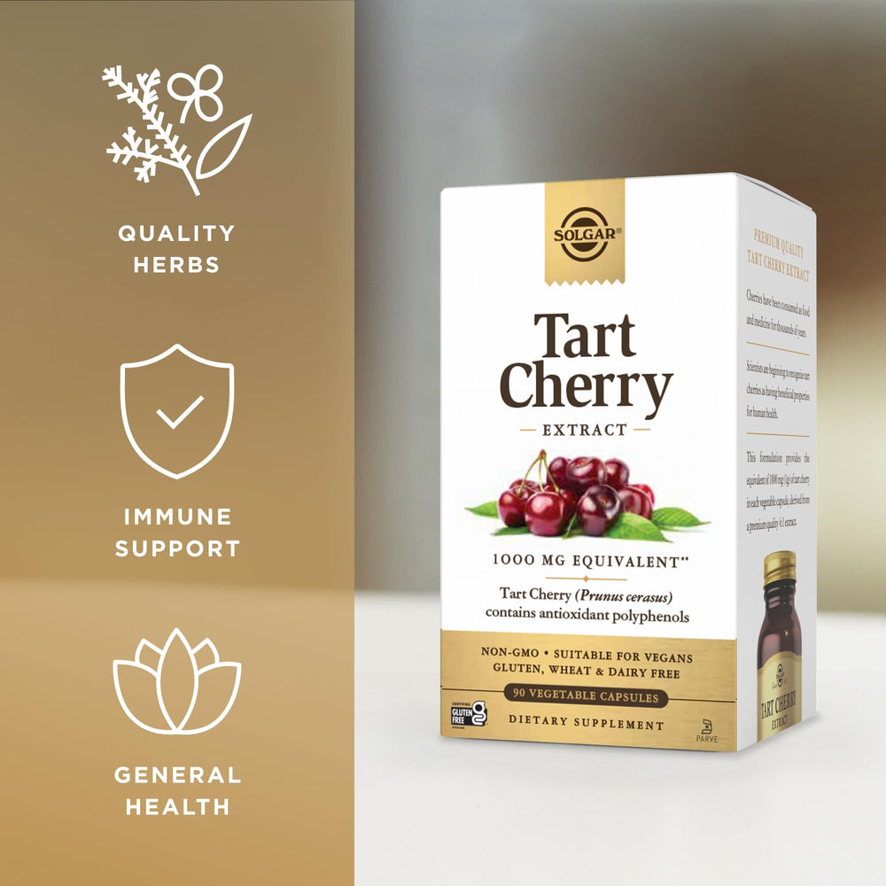 Solgar Tart Cherry packaging box