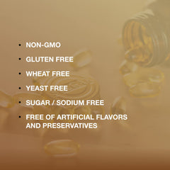 Solgar Omega-3 950 mg bottle on white background